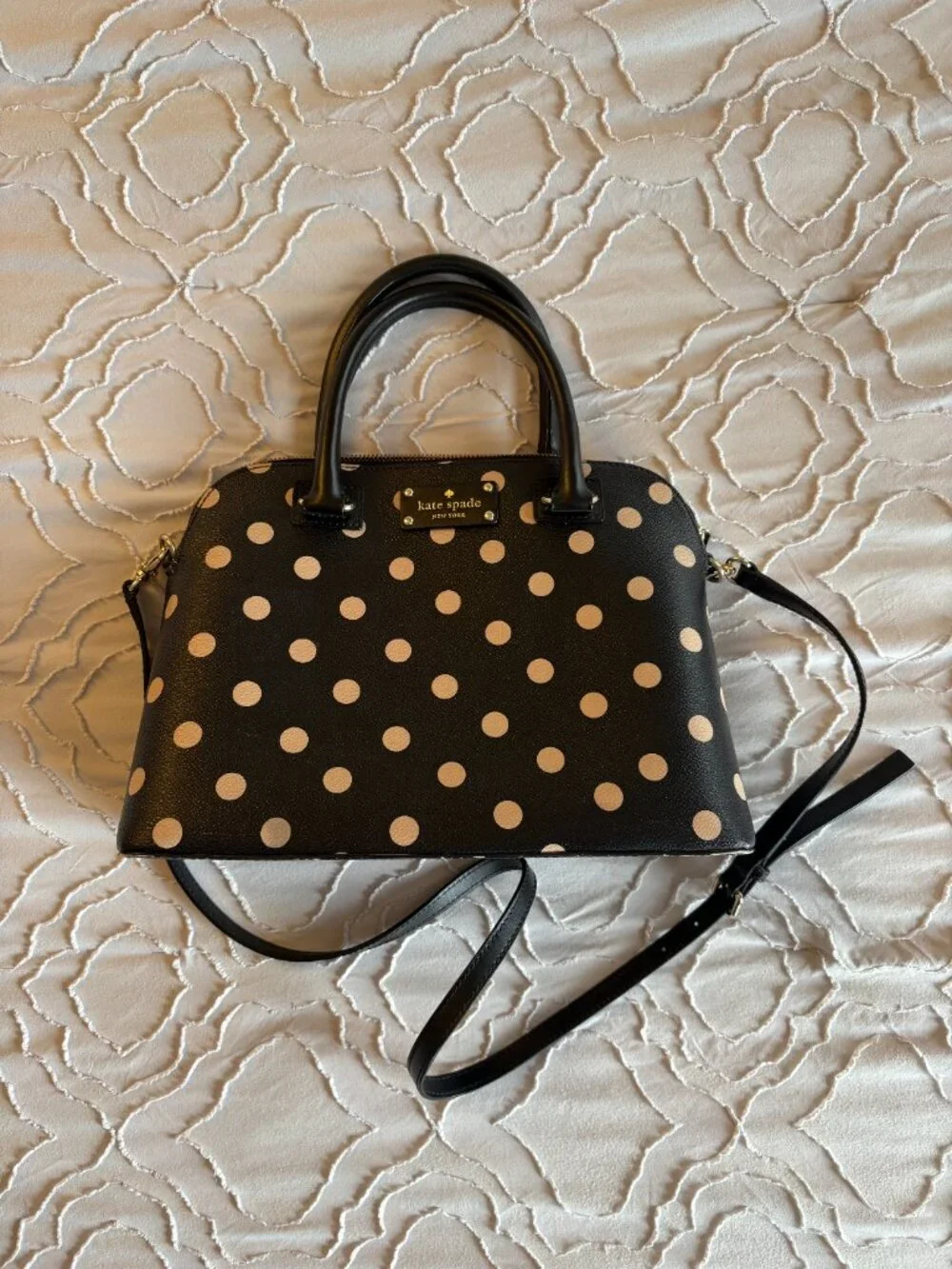 Kate Spade Staci Polka Dot Satchel